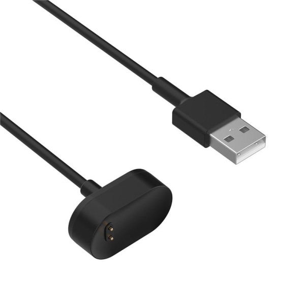 Extra 1m USB-laddningskabel för Fitbit Inspire/HR Svart