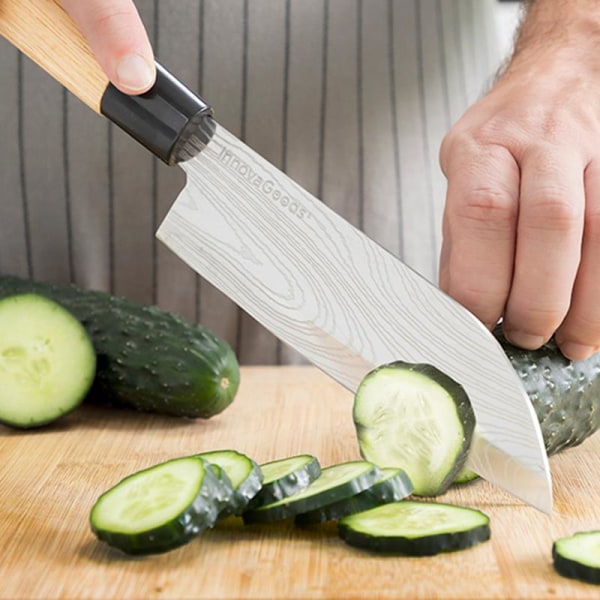 Exklusivt knivset för enkel och effektiv matlagning Beige