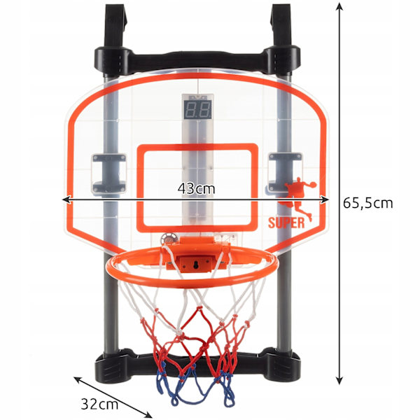 Basketkorg för barn multifärg