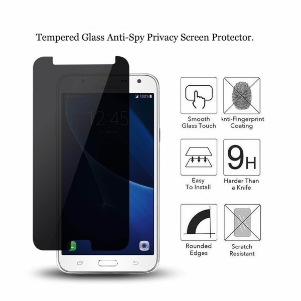 Härdat Glas Skärmskydd: Skydda Galaxy J3 Prime Transparent