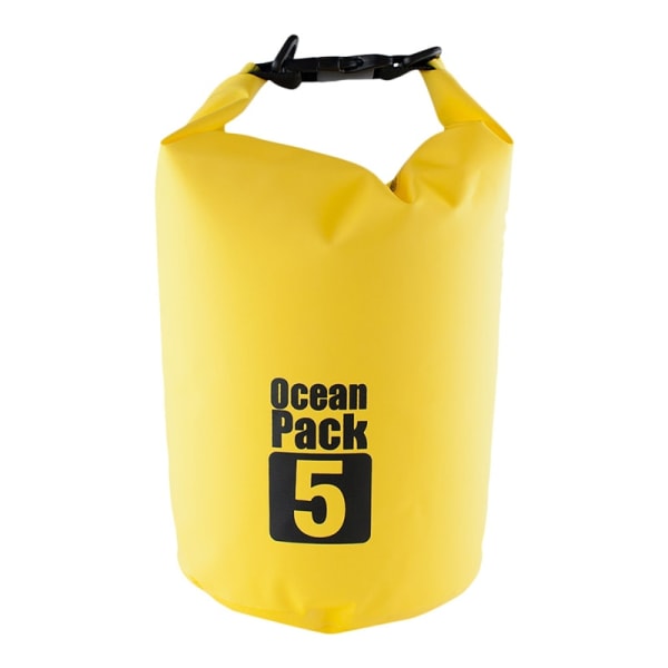 Ocean Pack: Smart, Kompakt & Vattentät Väska för Äventyr Gul