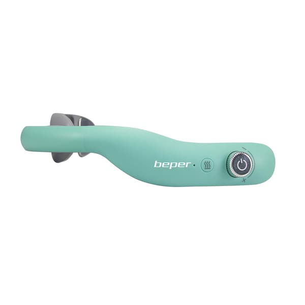Nackmassageapparat: EMS-teknik, 6 program, USB-laddning Turkos