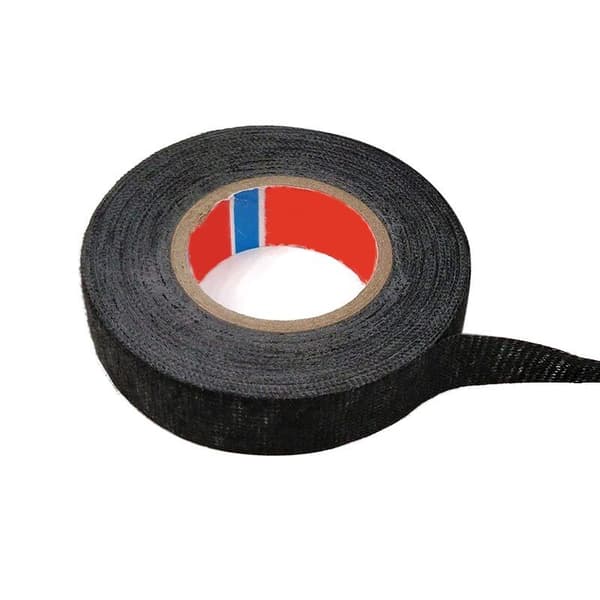 Flexibel kablagetejp - Hög kvalitet - 15m lång Svart