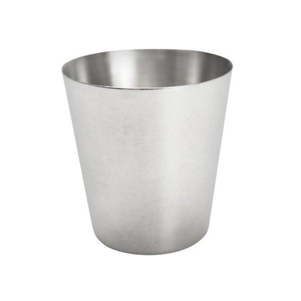Praktiskt set med 4 rostfria stålglas för utomhusäventyr Silver