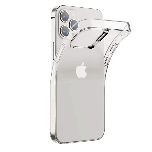 Tunt Silikonskal iPhone 12 Pro Max: Perfekt Passform & Skydd Transparent