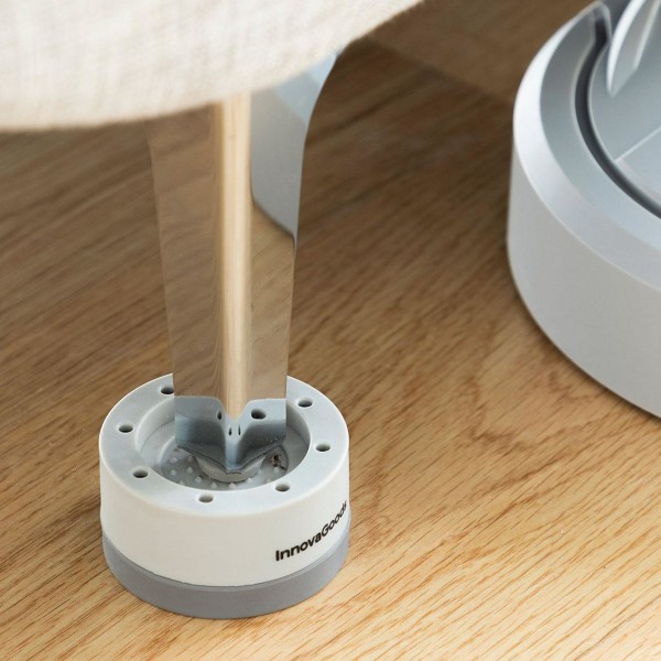 Stabila Vibrationsdämpare: Skydda Tvättmaskin & Möbler grå