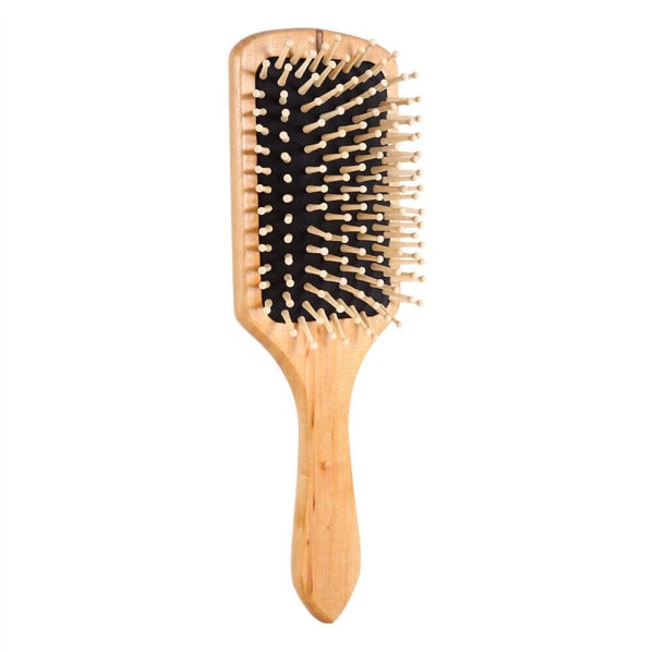Träborste för skonsam och effektiv hårborttagning Beige