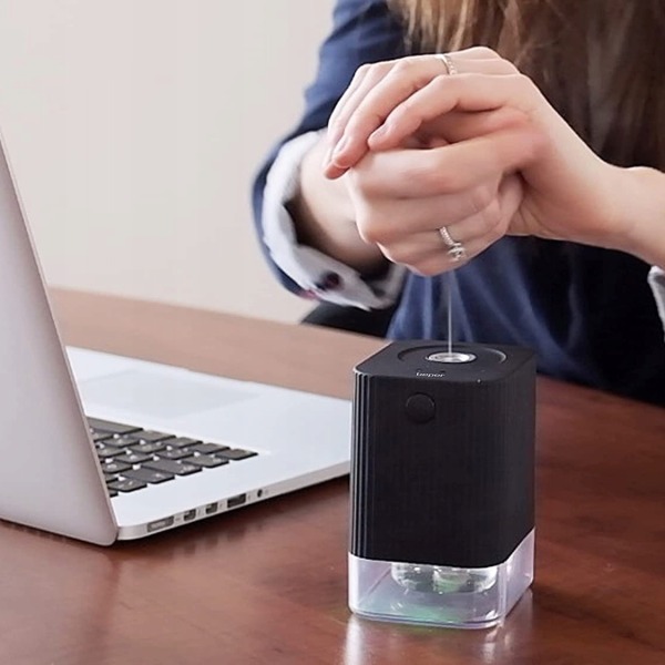 Automatisk Handspritsdispenser: Batteridriven & Bärbar Svart