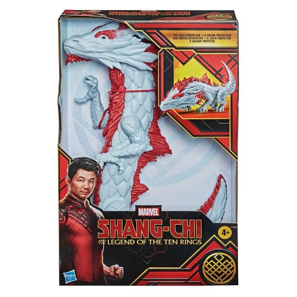 Shang-Chi Drak-Actionfigur: Rörlig & Perfekt för Marvel-fans multifärg