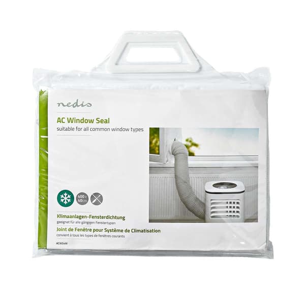 Optimera AC: Enkel Installation, Passar Alla Fönster Vit
