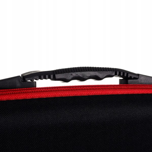Makeup Bag Organizer för 60 nagellack Svart