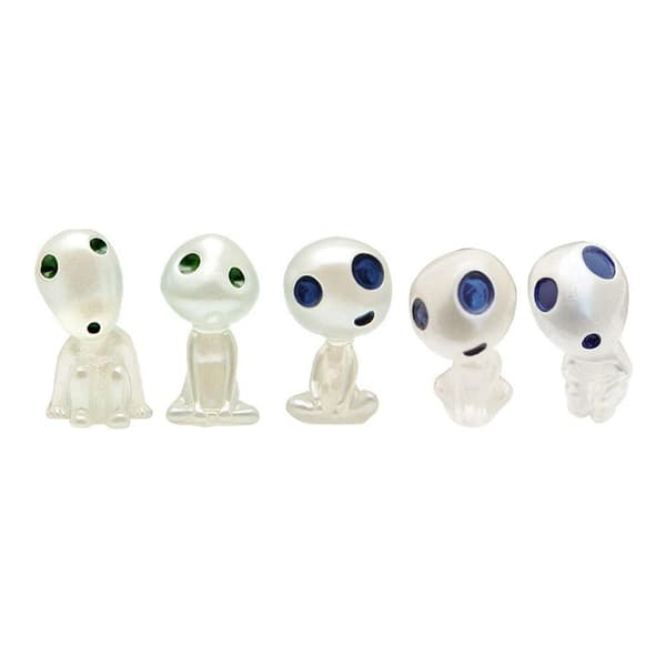 Lysande Kodama Minifigurer - Inomhus/Utomhus Dekor Transparent