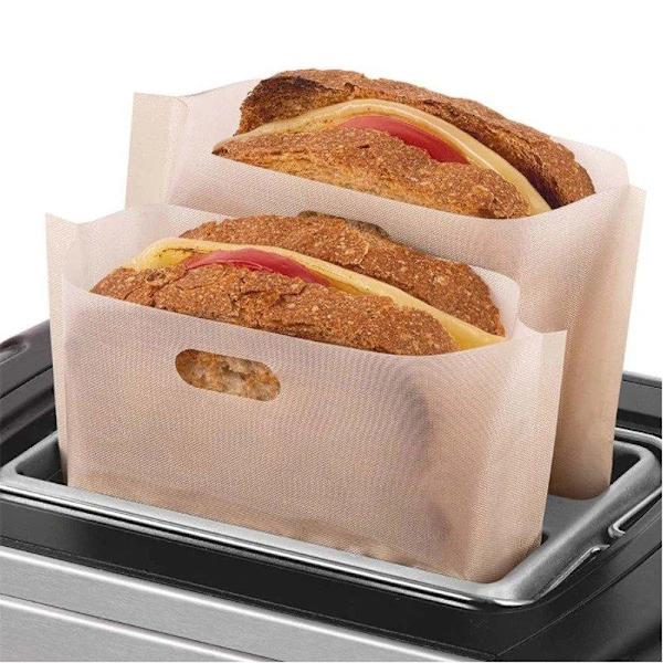 Toastpåsar: Smidig matlagning av mackor, pommes & pizza Beige