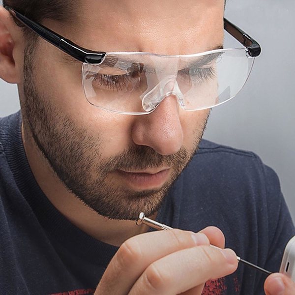 60% Förstorande Glasögon: Läsning & Detaljarbete Transparent one size
