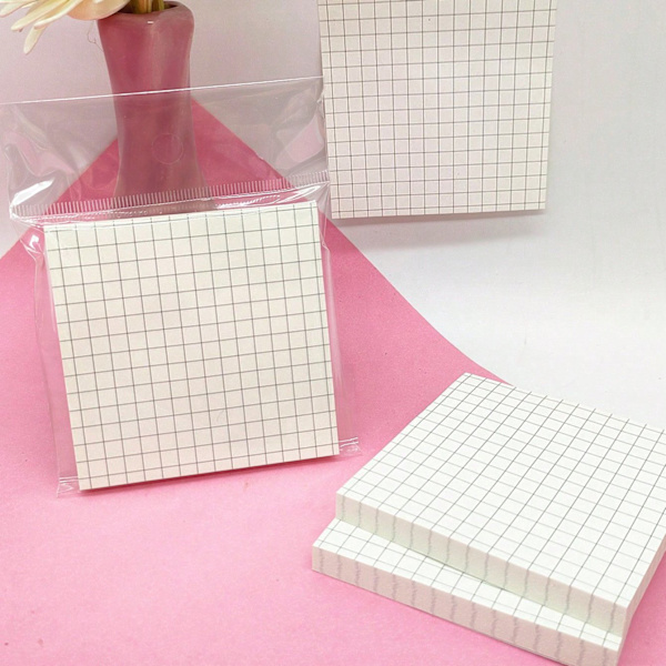 Rutiga Post-it-lappar: 80-pack för formler & beräkningar Vit