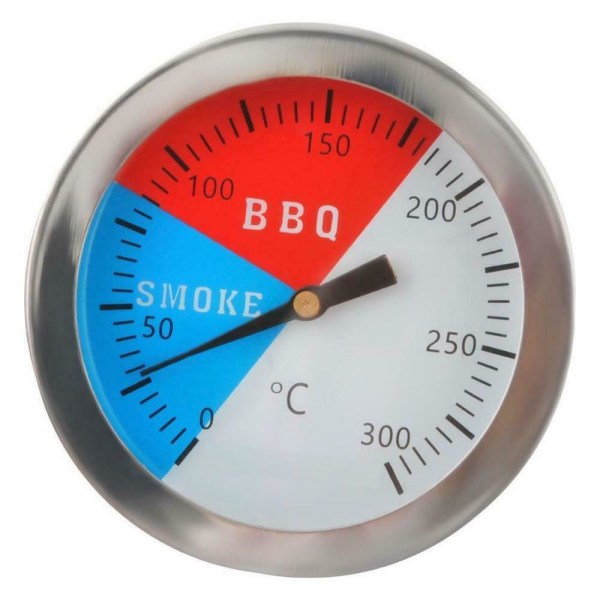 Perfekt Grillning: Rostfri Termometer för Grill & Rök multifärg