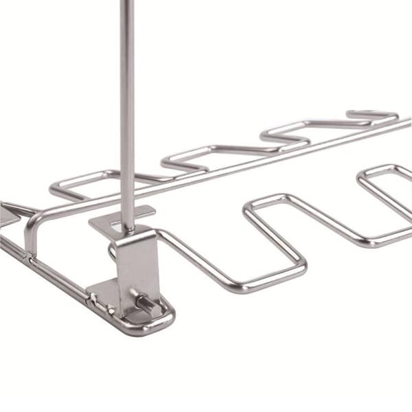 Läcker Kycklinggrill: 14 Lår, Non-Stick, Enkel Rengöring Silver