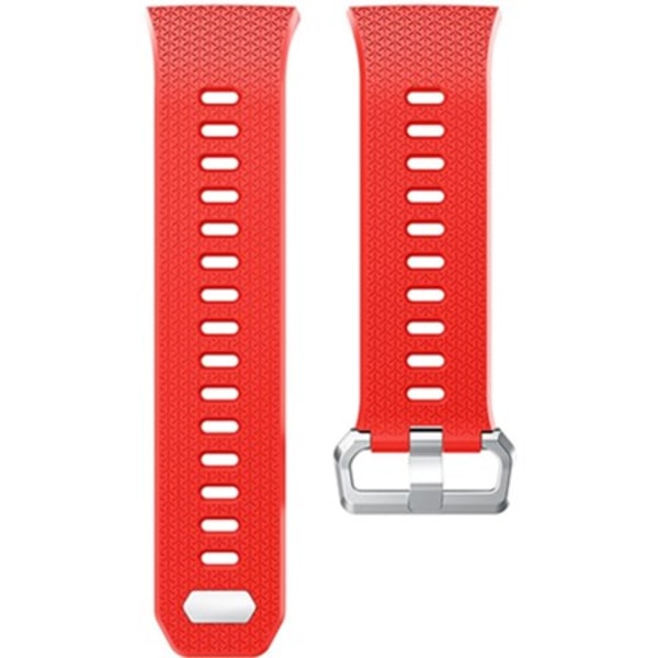 Sportig Silikon Klockarmband för FitBit Ionic Red S