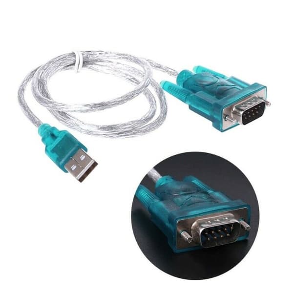 USB till RS232-adapter: Anslut enkelt enheter! Blå