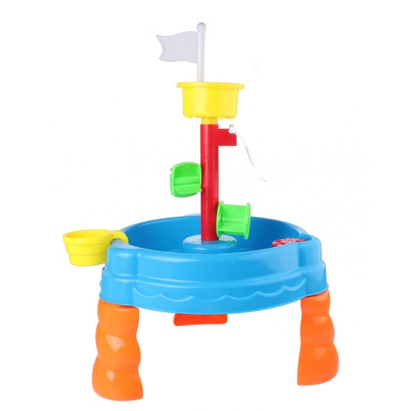 Pedagogiskt lekbord för vatten och sand - 22 delar multifärg