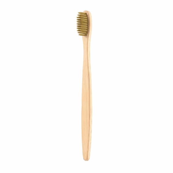Bambu Tandborste: Snygg, Miljövänlig & Medium Mjuk Beige