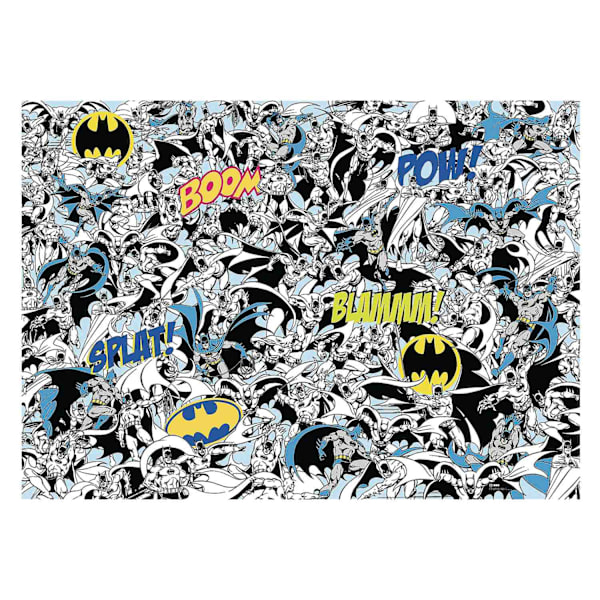 1000-bitars Batman Pussel: Familjevänlig DC Comics Kul multifärg