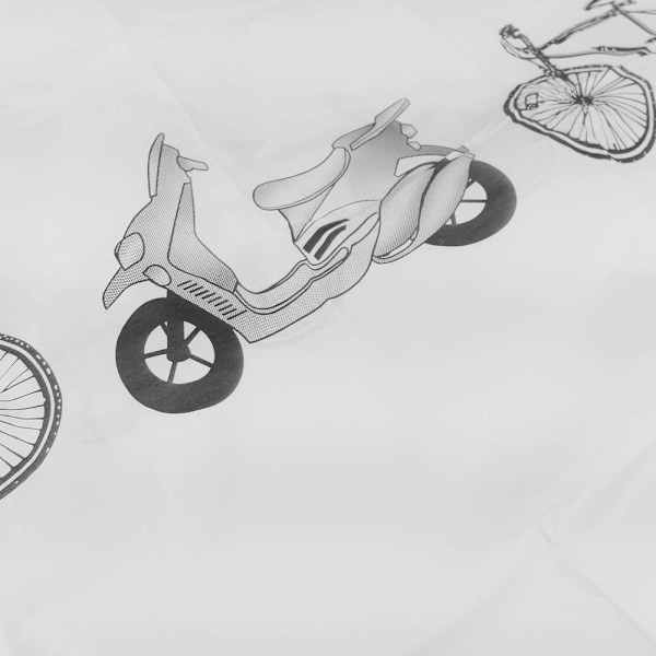 Skydda Cykel/Moped/Motorcykel: Vattenavvisande Överdrag Vit