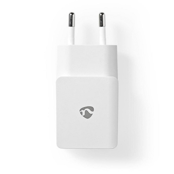 Snabb & Praktisk USB-Väggladdare med Lightningkabel Vit