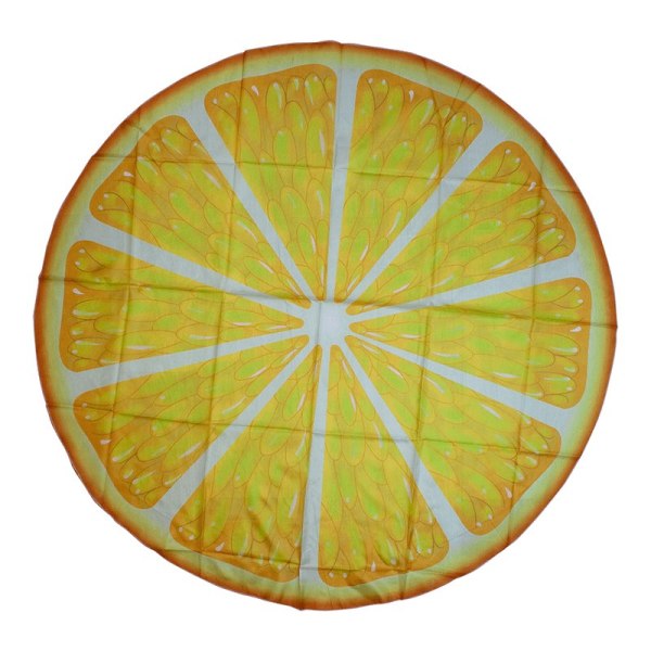 Färgglad Citrus-Strandsjal: Sittunderlag & Säck i Ett MultiColor Nr. 7