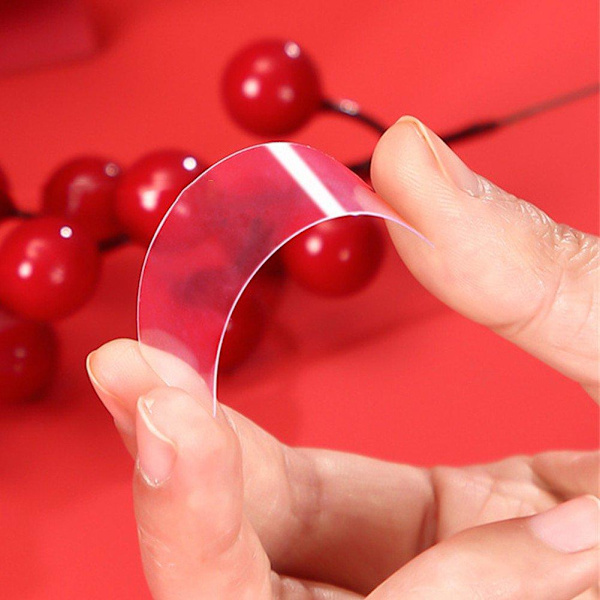 Dubbelhäftande Transparent Tejp: Fäst & Dekorera Enkelt Transparent