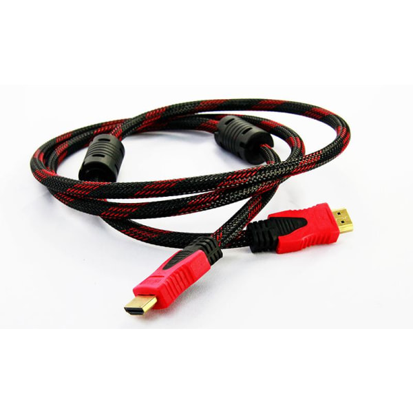 HDMI-kabel med 5 Gbps överföring och 1,5 m längd Svart