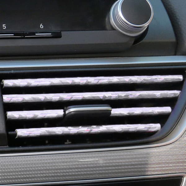 U-formade AC-ventil dekorationer - Enkel Stil Silver