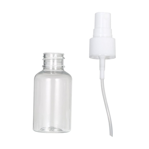 Reseflaskor i plast - Perfekta för parfym och ansiktsvatten Transparent