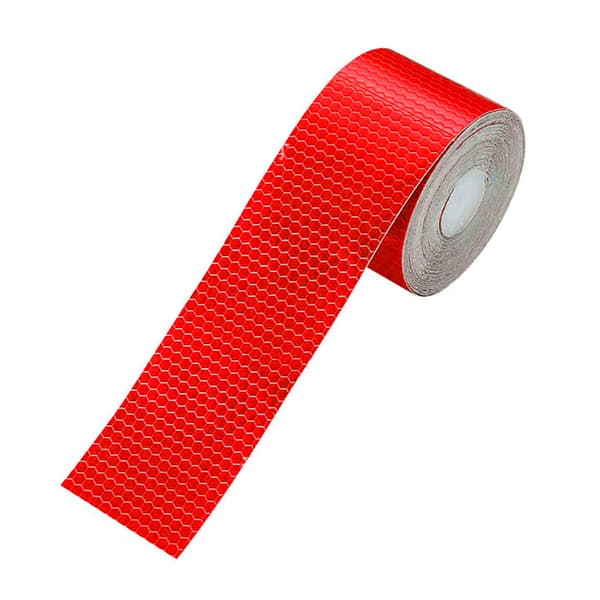 Snyggt reflexband för fordon - Synlighet och hållbarhet Röd