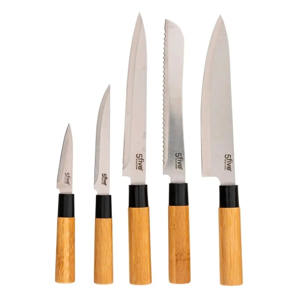 5 Knivar & Köksredskap i Bambu-Box: Stilren & Praktisk Bamboo