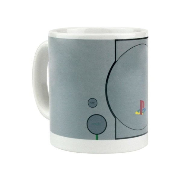 PlayStation Kaffemugg: Retro Design, 30 cl, Keramik multifärg