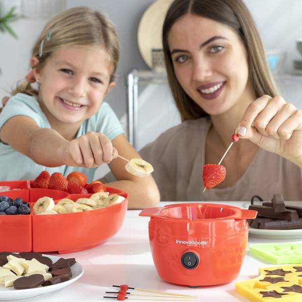 Gör egna gelébönor & chokladpraliner + fondue Röd