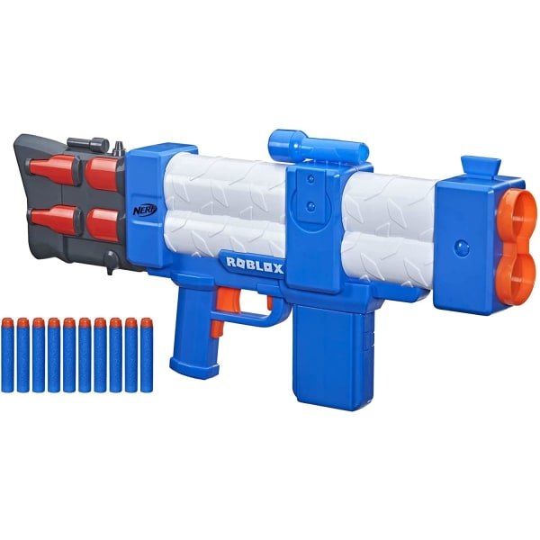 Nerf Roblox-blaster med automatisk eldgivning och bonuskod multifärg