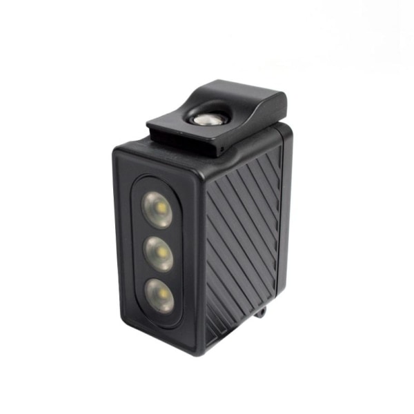 Blixtra i Havsdjupet: Vattentät GoPro LED-Blixt, 300 Lumen Svart