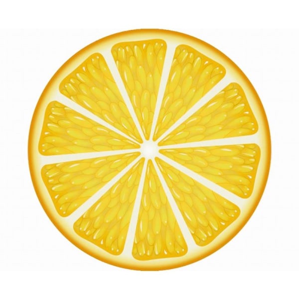 Färgglad Citrus-Strandsjal: Sittunderlag & Säck i Ett MultiColor Nr. 7