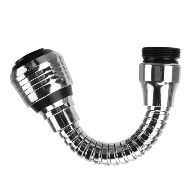 Flexibelt Munstycke: Enklare Disk & Justerbar Stråle Silver