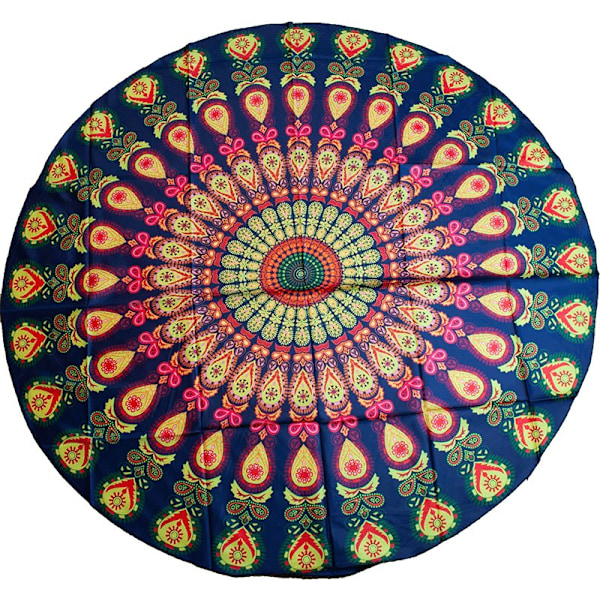 Mönstrad strandsjal: mångsidig, lätt & praktisk MultiColor Nr. 9