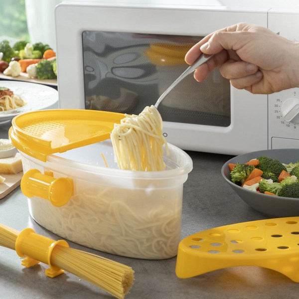 Mikro-Pastakokare: Snabb, Enkel & Smart Matlagning Transparent