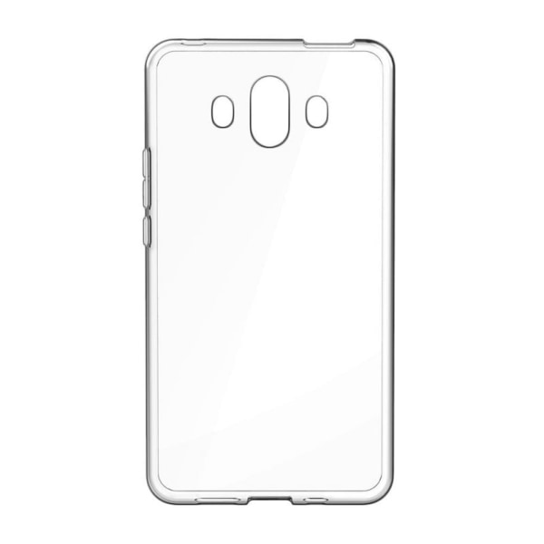 Skydda Huawei Mate 10: Tunt, Transparent Silikonskal Transparent