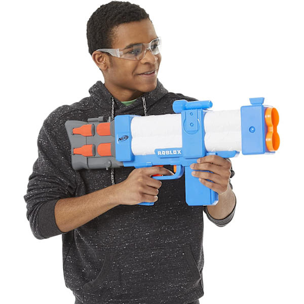 Nerf Roblox-blaster med automatisk eldgivning och bonuskod multifärg