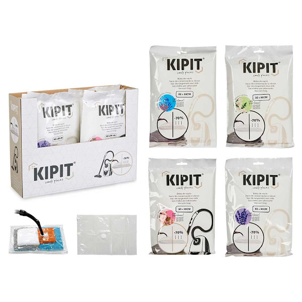 Vakuumförpackning med doft 60x80 cm, 4-pack Transparent