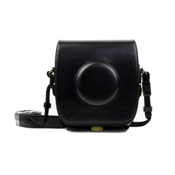 Skyddande Väska för Fujifilm Instax + Rem Svart