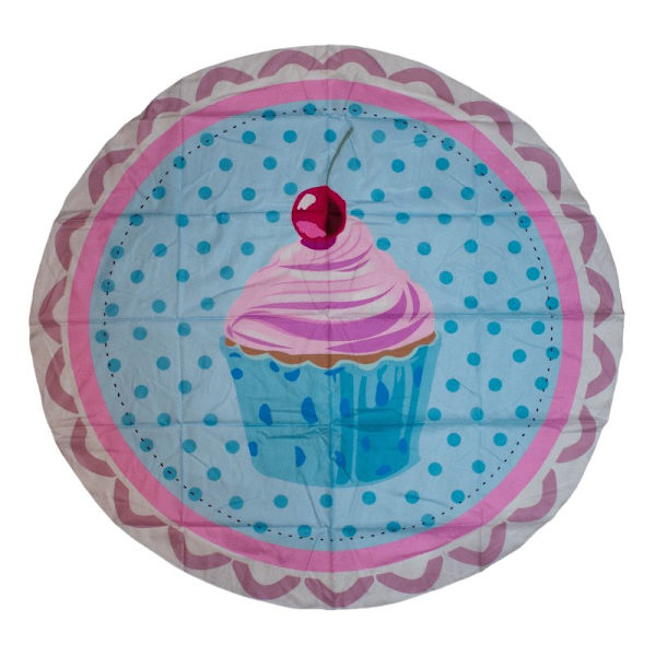 Strandsjal: Cupcake-design, Sittunderlag & Säck i Ett MultiColor Nr. 5