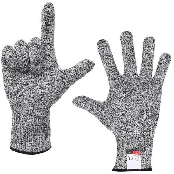HPPE Handskar: Skyddsklass 5, Perfekt för Kök & Hantverk grå
