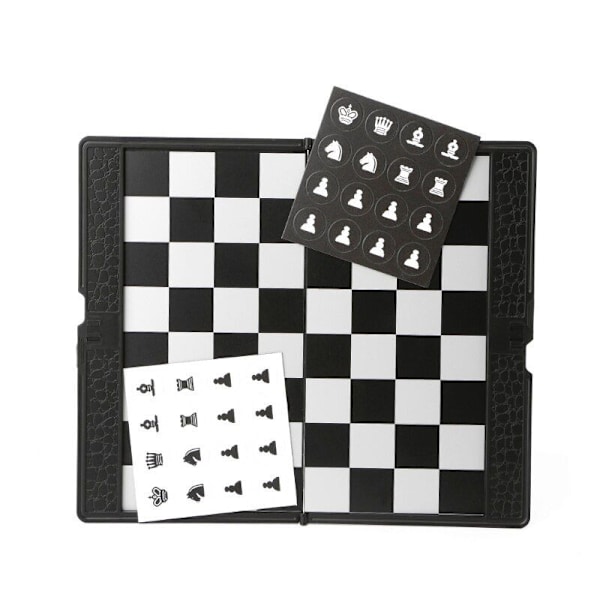 Portabelt Mini-Schack: Magnetisk & Plånbok-Stil multifärg
